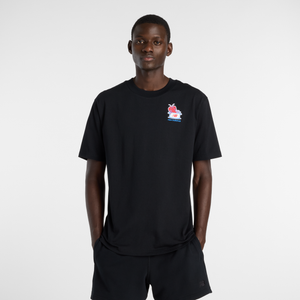 Koszulka męska New Balance MT61Y1F6BK – czarna