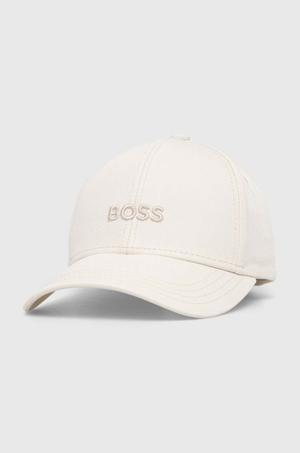 BOSS czapka z daszkiem damska bawełniana Ari