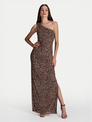 Swing Sukienka wieczorowa 5AI16600 Beżowy Slim Fit