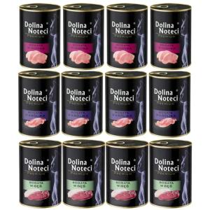 Dolina Noteci Premium mokra karma dla kota mix SMAKÓW 12x400g