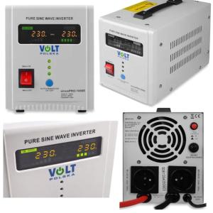 Volt Zasilacz awaryjny UPS Sinus Pro 1000E 12V Pompy Piece RTV AGD Komputer Laptop Router