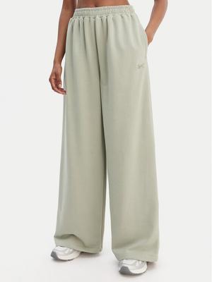 Reebok Spodnie dresowe Reebok x Ewa Chodakowska RK25624CCW Zielony Wide Leg