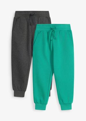 Spodnie joggingowe z miękkiej mieszanki bawełny (2 szt.)