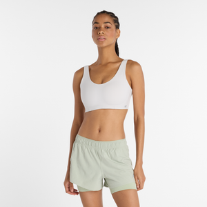 Biustonosz do biegania New Balance WB51052GYM – biały