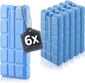 WKŁADY CHŁODZĄCE MROŻĄCE Koanni DO TORBY TERMICZNEJ LODÓWKI 6x 200ml