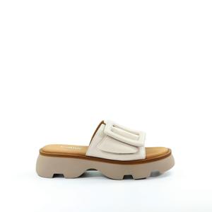 Damskie klapki kremowe Gabor 62.852.52
