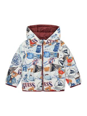 Guess Kurtka przejściowa N6RL00 WCFM2 Kolorowy Classic Fit