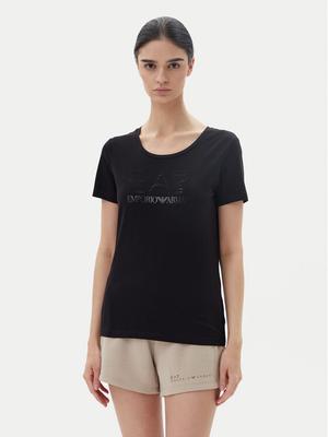 EA7 Emporio Armani T-Shirt 7W000094 AF10373 UC001 Czarny Slim Fit