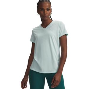 UNDER ARMOUR koszulka z krótkim rękawem damska Tech SSV- Solid zielona (L)