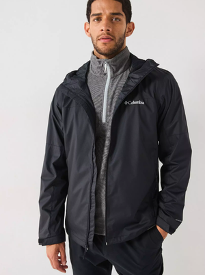COLUMBIA kurtka trekkingowe męska Ampli-Dry II Shell czarny (XXL)