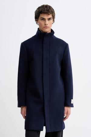 Calvin Klein płaszcz z dodatkiem wełny
