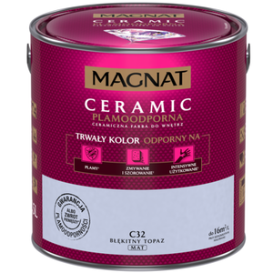 Farba ceramiczna błękitny topaz C32 2,5 l Magnat