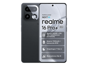 Smartfon REALME 16 Pro+ 5G 12 GB/ 512 GB Szary