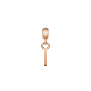 Daniel Wellington DW Charm Letter I Rose Gold
