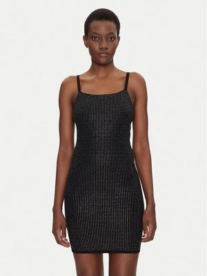 Guess Sukienka dzianinowa W5GK45 Z3MN2 Czarny Regular Fit