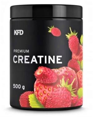KFD Premium Creatine truskawkowo-poziomkowy 500 g Monohydrat kreatyny