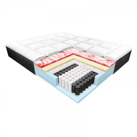 Materac GALIO PAN MATERAC hybrydowy : Pokrowce Janpol - Puroactive, Rozmiar - 80x200