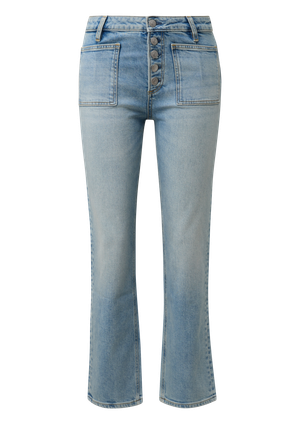 Krótkie dżinsy Catie / Slim Fit / High Rise / Ankle-Leg