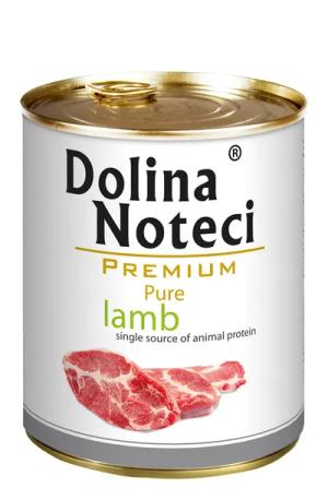 Mokra Karma Dla Psa Dolina Noteci Premium Pure Jagnięcina 800g