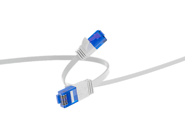 Kabel sieciowy ISY IPC-1027 10m Biały