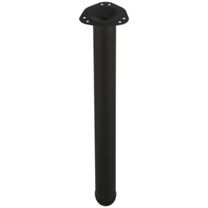 Noga meblowa 710/60 mm czarna