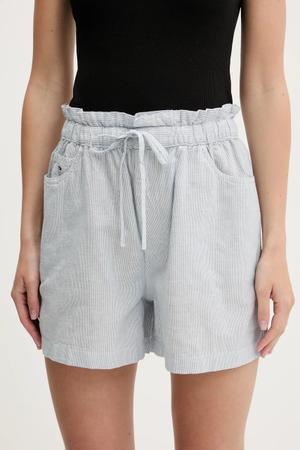 Tommy Jeans szorty z domieszką lnu