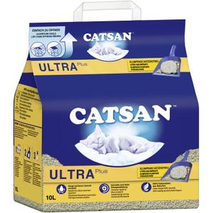 CATSAN Ultra plus zbrylający żwirek dla kota 10 l