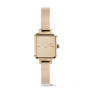 Daniel Wellington DW Watch Quadro Mini Reflection Rose Gold 15.4x18.2mm