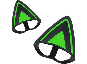 Uszy do słuchawek RAZER Kitty Ears V2 Czarno-zielony