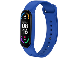 Opaska YUNMI do Xiaomi Mi Band 6/Mi 5 Ciemnoniebieski