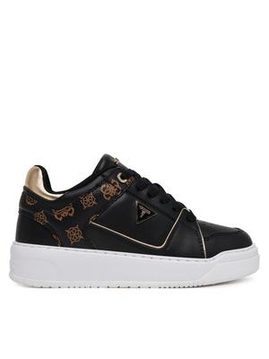 Guess Sneakersy FLTDEL FAL12 Czarny