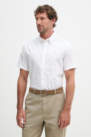 Barbour koszula oxford męska bawełniana Oxtown S/S Tailored Shirt