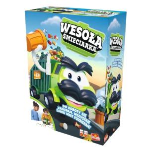 Goliath Games Gra zręcznościowa WESOŁA ŚMIECIARKA