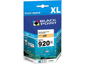 Tusz BLACK POINT BPH920CXL Cyan Zamiennik HP CD972AE