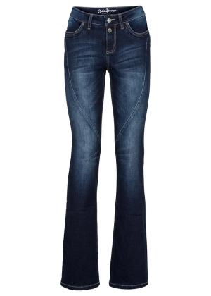Jeansy ze stretchem o kroju bootcut, mid waist