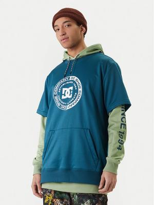 DC Shoes Bluza Dryden ADYFT03440 Zielony Regular Fit