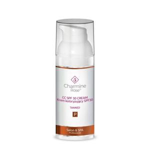 KREM KOLORYZUJĄCY CC SPF 30 CREAM TANNED 50ML Charmine Rose NAWILŻA
