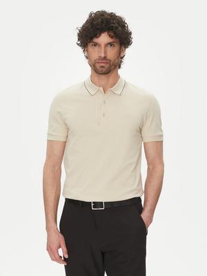 BOSS Polo Paule 4 50506195 Beżowy Slim Fit