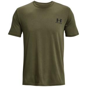 UNDER ARMOUR t-shirt męski koszulka treningowa SPORTSTYLE LC SS zielona (XXL)