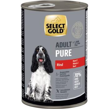 SELECT GOLD Pure Adult Wołowina 6x400 g