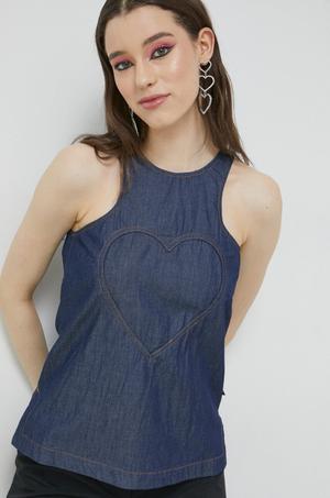 Love Moschino bluzka bawełniana