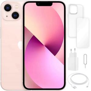 IPHONE 13 128 GB APPLE | PREMIUM A+ | BATERIA 100% | RÓŻOWY | SIM + eSIM