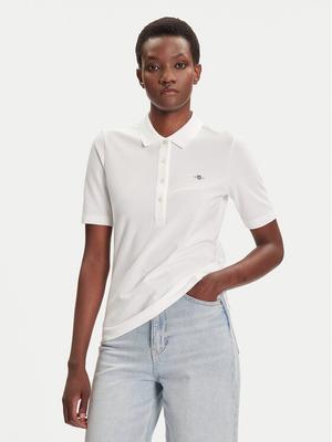 Gant Polo Shield 4202231 Écru Slim Fit