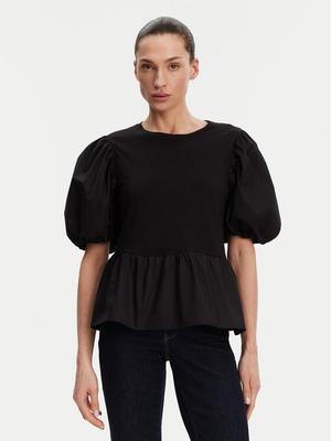 Liu Jo Bluzka WA5389 J6308 Czarny Relaxed Fit