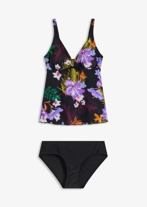 Tankini z dekoltem w serek (komplet 2-cz.)