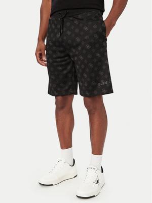 Guess Szorty sportowe Z6GD03 K2851 Czarny Regular Fit