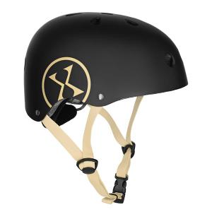 NILS EXTREME kask skatingowy orzeszek MTW001 czarny (48-52)