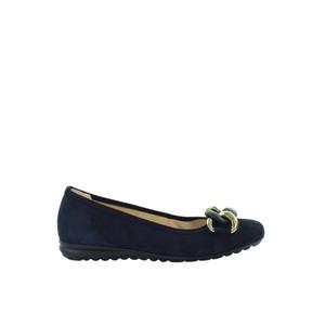 Damskie granatowe baleriny Gabor 42.625.46