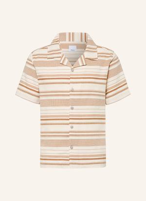 Paul Wzorzysta Koszula Comfort Fit beige