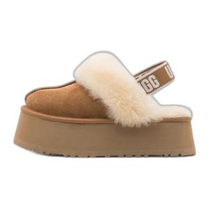 UGG Funkette klapki buty damskie brązowe 1113474-CHE rozmiar 37